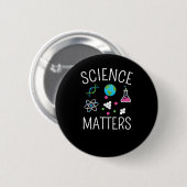 Science S - Funny Science Pucker1 Button (Vorne & Hinten)