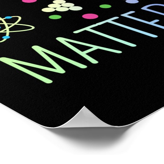 Science S - Funny Science Pucker Poster (Ecke)