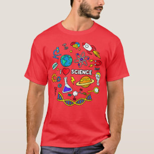 Science, Science Lover, I Liebe Science T-Shirt