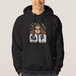 Science Sloth I Nickerchen Periodische Chemie Bioc Hoodie