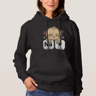 Science Sloth I Nickerchen Periodische Chemie Bioc Hoodie