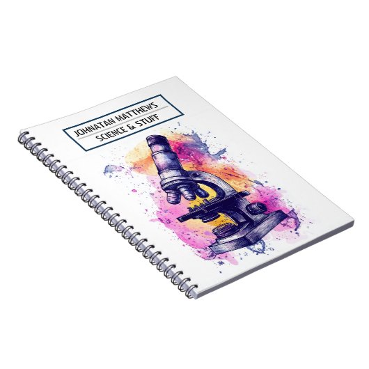 Science Spiral Foto Notebook Notizblock (Rechte Seite)