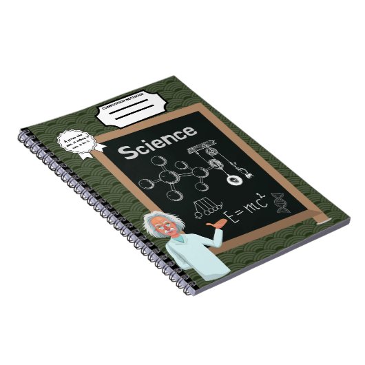 Science Spiral Foto Notebook Notizblock (Rechte Seite)