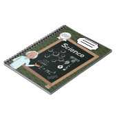 Science Spiral Foto Notebook Notizblock (Linke Seite)