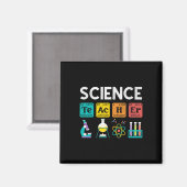 Science Teacher Chemistry Biology Physics Teacher  Magnet (Vorderseite/Rückseite)