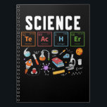 Science Teacher Chemistry Laboratory Notizblock<br><div class="desc">Science Teacher Chemistry Laboratory. Scientist Physicist Chemist Quotes.</div>