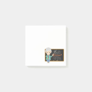 Science Teacher EMC2 Formel Post-it Klebezettel