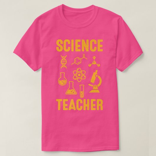Science Teacher First Day of School Funny Back To T-Shirt (Design vorne)