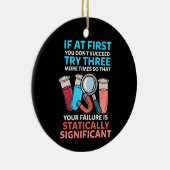 Science Teacher Keramik Ornament (Rechts)