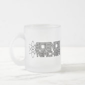 Science Teacher Mattiert Glass Tasse (Links)