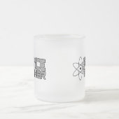 Science Teacher Mattiert Glass Tasse (Mittel)