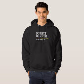 Science Teacher Original Influencer Middle High SC Hoodie (Vorne ganz)