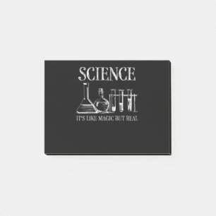 Science Teacher Student It's Like Magic But Real Post-it Klebezettel