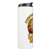 Science Teachers Liebe Gehirn Halloween Funny Thermosbecher (Nach links gedreht)