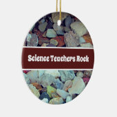 Science Teachers Rock Holiday Class Bewertung Keramik Ornament (Rechts)