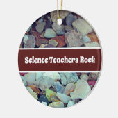 Science Teachers Rock Holiday Class Bewertung Keramik Ornament (Links)