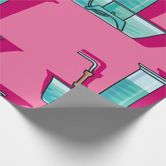 Science Test Tube Geschenkpapier