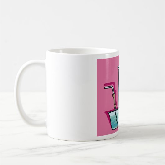 Science Test Tube Kaffeetasse (Links)