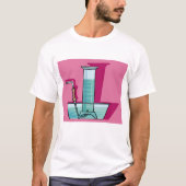 Science Test Tube T-Shirt (Vorderseite)