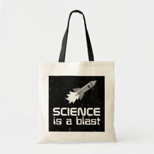 Science Tote Tag Rocket Science ist eine "Blast Cu Tragetasche