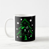 Science Tree Dna Virus Microscope Kaffeetasse (Links)