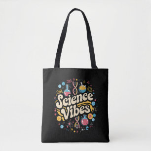 Science Vibes Groovy Erster Tag zurück zur Schule Tasche