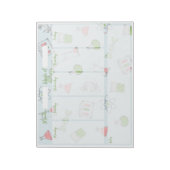 Science Weekly Desk Planner Notizblock (Rotiert)