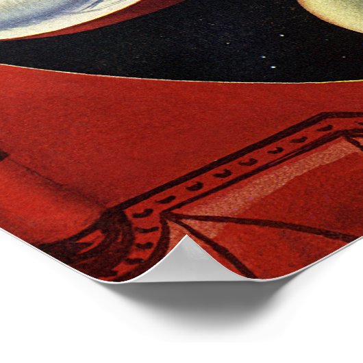 Science Wonder Stories Poster (Ecke)