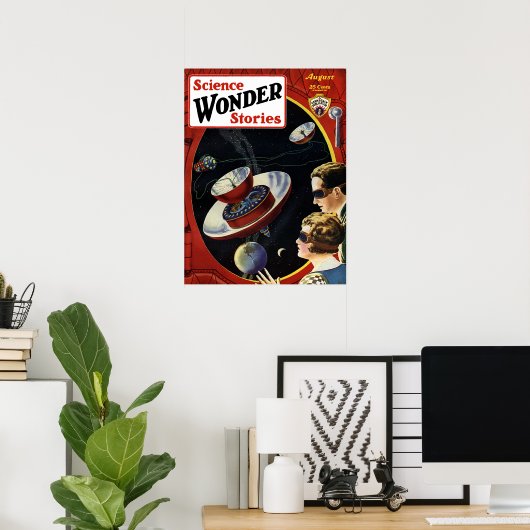 Science Wonder Stories Poster (Heimbüro)