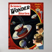 Science Wonder Stories Poster (Vorne)
