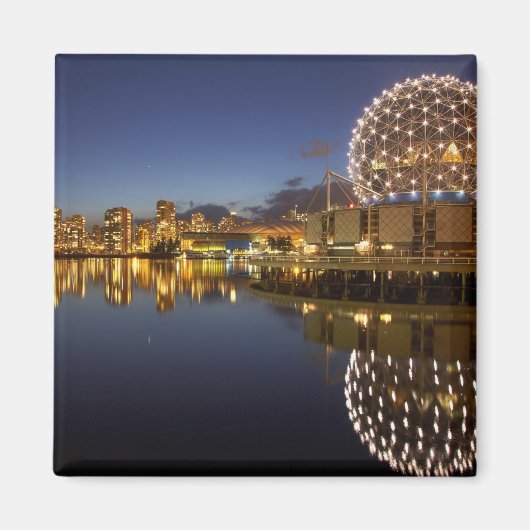 Science World und CBD in False Creek Magnet (Vorne)