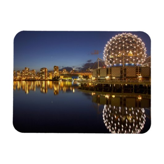 Science World und CBD in False Creek Magnet (Horizontal)