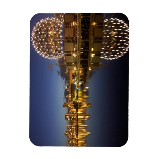 Science World und CBD in False Creek Magnet (Vertikal)