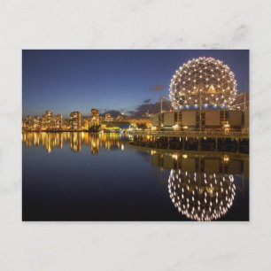 Science World und CBD in False Creek Postkarte