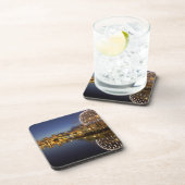 Science World und CBD spiegeln sich in False Creek Getränkeuntersetzer (Rechte Seite)