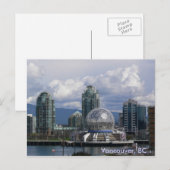 Science World, Vancouver, BC Postkarte (Vorne/Hinten)