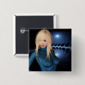 Sciencefiction-Szenen-Anzeige Button (Vorne & Hinten)