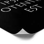 Scientia ipsa potentia est poster (Ecke)