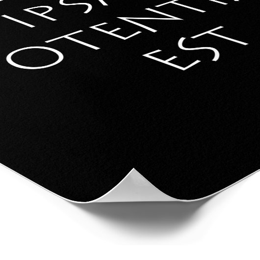 Scientia ipsa potentia est poster (Ecke)