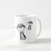 Scientific classification for the parachuting peng kaffeetasse (VorderseiteRechts)