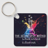 Scientific Method FAFO Keychain Schlüsselanhänger (Vorderseite)