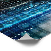 Scientific Research and Genetic DNA Science Poster (Ecke)