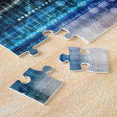 Scientific Research and Genetic DNA Science Puzzle (Seite)