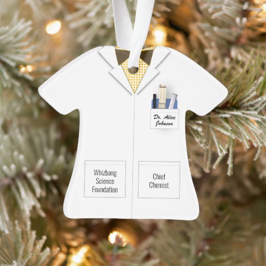 Scientist Bowtie Profession  Ornament (Baum)