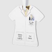 Scientist Bowtie Profession Ornament (Vorderseite)