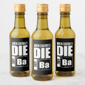 Scientist Gift | Lovely Chemistry Weinetikett (Flaschen)