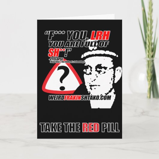 Scientology - Grußkarte Karte (Vorderseite)