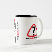 Scientology - Kaffee-Tasse Zweifarbige Tasse (VorderseiteRechts)