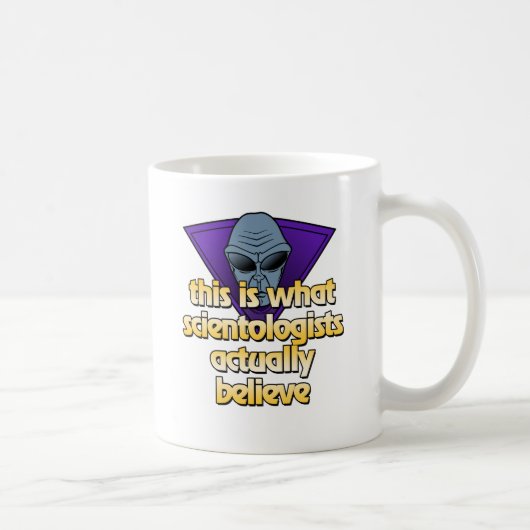 Scientology Kaffeetasse (Rechts)