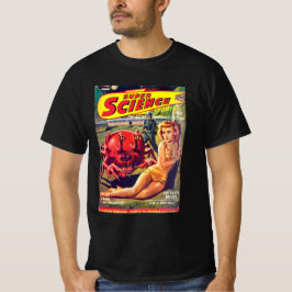 Scifi Alien Comic Comics 80s 70s Retro Vintage T-Shirt